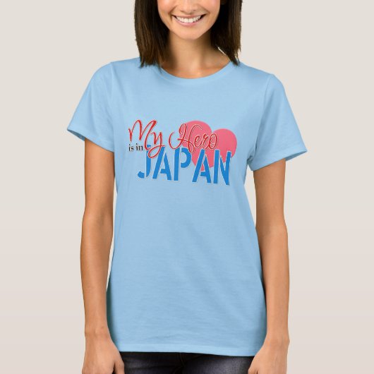 Mijn helo is in Japan T-shirt (Voorkant)