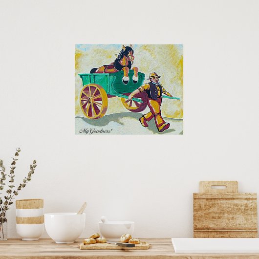 Mijn hemel! poster (Keuken)