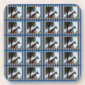 Mijn hemel zo veel Giraffes, Bier Onderzetter (Voorkant)