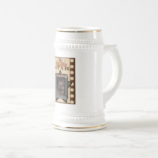 Mijn hemelse ster Nikita -  Beer Stein Bierpul (Voorkant rechts)