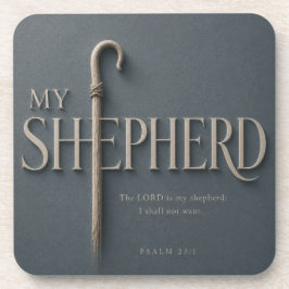 MIJN HERDER | PSALM 23:1 | BIER ONDERZETTER