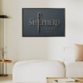 MIJN HERDER | Psalm 23:1 Christelijk Poster