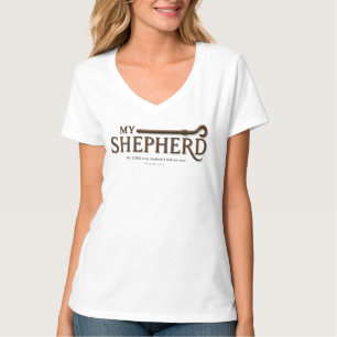 MIJN HERDER Psalm 23:1 Schrift T-shirt