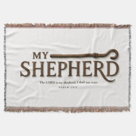 MIJN HERDER | Pure White | Psalm 23:1 Deken