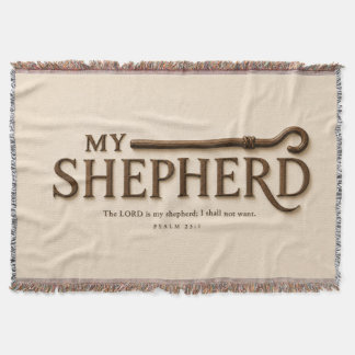 MIJN HERDER | Warme Crème | Psalm 23:1 Gooi Deken