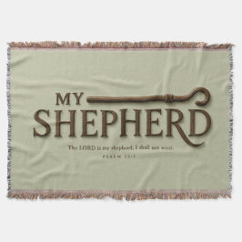 MIJN HERDER | Zachte Salie | Psalm 23:1 Deken