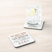 Mijn Herfst kaarsen halen Bier Onderzetter (Rechterzijde)