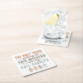 Mijn Herfst kaarsen halen Kartonnen Onderzetters (Insitu)