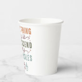 Mijn Herfst kaarsen halen Papieren Bekers (Links)