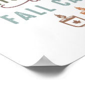 Mijn Herfst kaarsen halen Poster (Hoek)