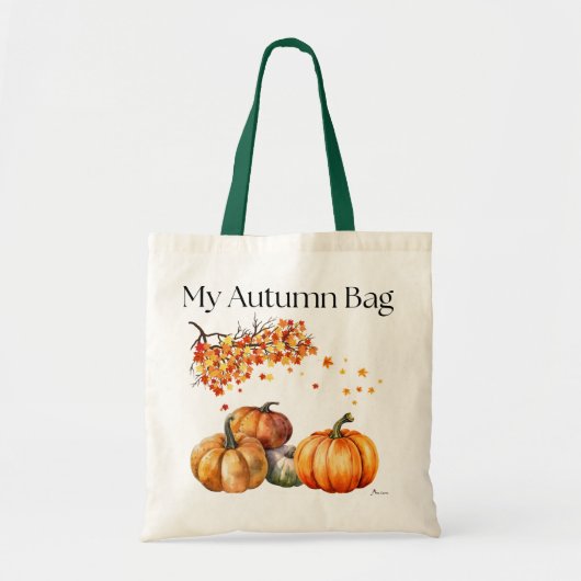 Mijn herfsttas tote bag (Voorkant)