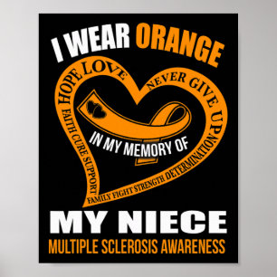 Mijn herinnering aan mijn nichtje Multiple Scleros Poster