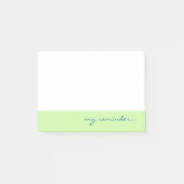Mijn herinnering groene rand post-it® notes (Voorkant)