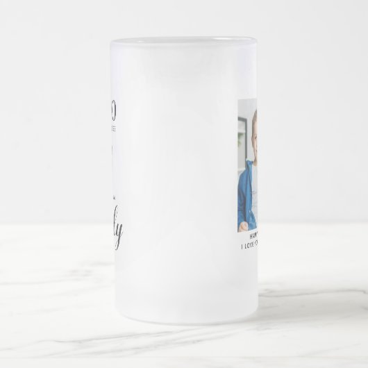 Mijn Hero draagt een badge-politievader Matglas Bierpul (Center)