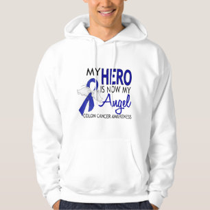 Mijn Hero is mijn Angel Colon Cancer Hoodie