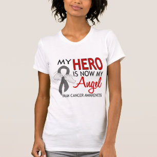 Mijn Hero is mijn engel-hersenkanker T-shirt