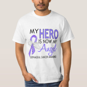 Mijn Hero is mijn engel oesofageale kanker T-shirt