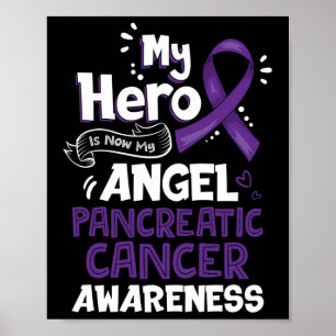 Mijn Hero is nu mijn engel-pancreaskankertherapie Poster