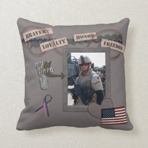 Mijn Hero, mijn Soldaat-Amerikaanse MoJo Pillow Kussen