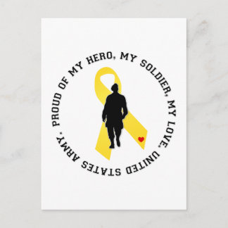 Mijn Hero, mijn soldaat, mijn liefde Briefkaart
