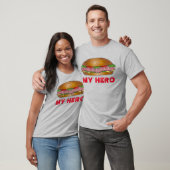 MIJN HERO-onderzeeër Sandwich Grinder Hoagie T-shi T-shirt (Unisex)
