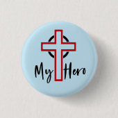 Mijn Hero Ronde Button 3,2 Cm (Voorkant)
