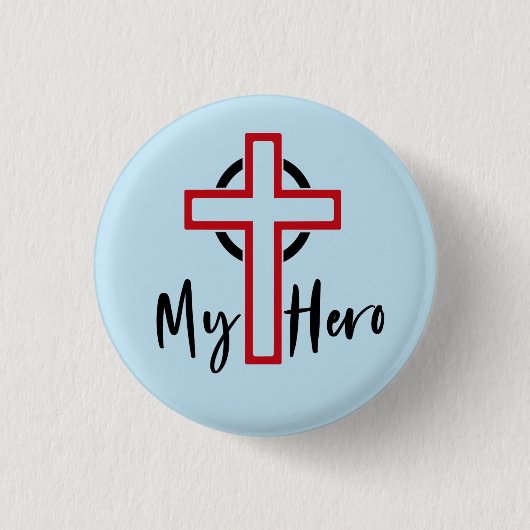 Mijn Hero Ronde Button 3,2 Cm (Voorkant)