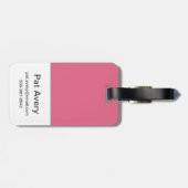 Mijn Hero sindsdien Bagagelabel (Achterkant horizontaal)