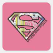 Mijn Hero sindsdien Vierkante Sticker (Voorkant)