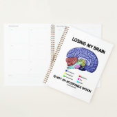 Mijn hersenen verliezen is geen aanvaardbare optie planner (Display)