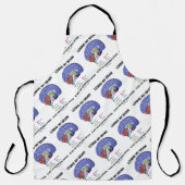 Mijn hersenen verliezen is geen aanvaardbare optie schort (Voorkant)