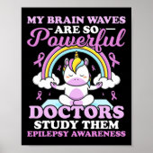 Mijn hersengolven zijn zo krachtig dat doktoren ze poster (Voorkant)