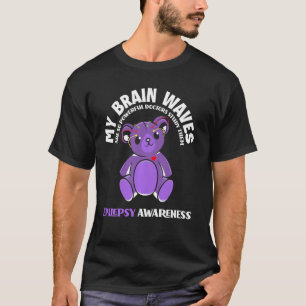 Mijn hersengolven zijn zo krachtig, grappig, epile t-shirt