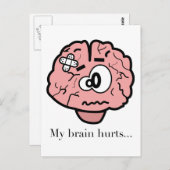 Mijn hersenhutten briefkaart (Voorkant / Achterkant)