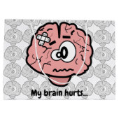 Mijn hersenhutten groot cadeauzakje (Achterkant)