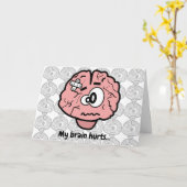 Mijn hersenhutten kaart (Gele Bloem)