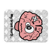 Mijn hersenhutten magneet (Horizontaal)