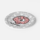 Mijn hersenhutten papieren bordje (Gekanteld)