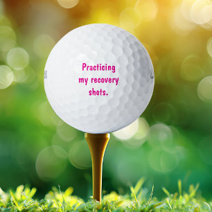 Mijn herstelschoten oefenen, Grappig, Persoonlijk Golfballen