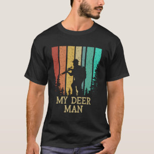 Mijn herten Man jacht koppels jager liefhebbers El T-shirt