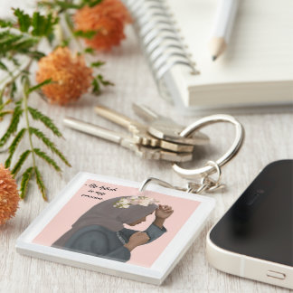 Mijn hijab is mijn kroon sleutelhanger