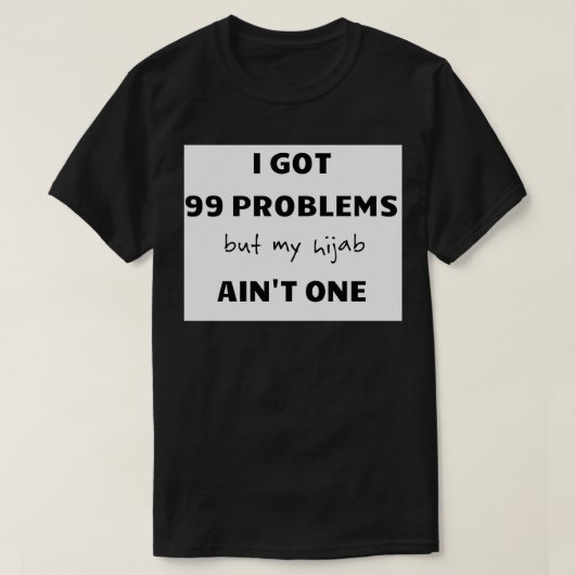 Mijn hijab t-shirt (Design voorkant)