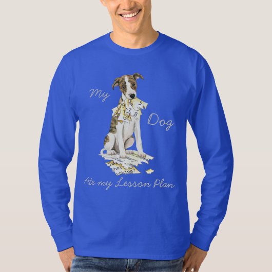 Mijn hippet Ate mijn Lesson Plan T-shirt (Voorkant)