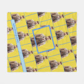 Mijn Hit Pic Photo Custom Personaliseer Fleece Dek Deken (Voorkant (Horizontaal))