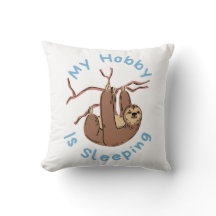 Mijn hobby is slapen – Grappig luiaard ontwerp