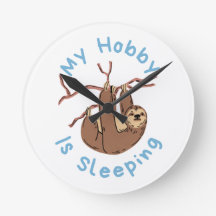 Mijn hobby is slapen – Grappig luiaard ontwerp