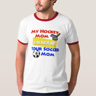Mijn Hockey mama ringer T-shirt