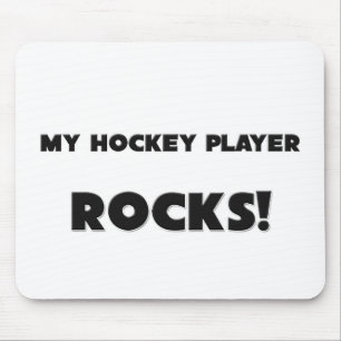 MIJN Hockey Player ROCKS! Muismat