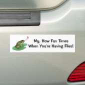 Mijn Hoe leuk Times Bumpersticker (Op auto)