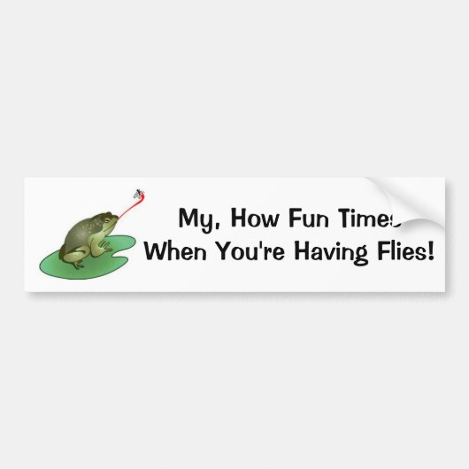 Mijn Hoe leuk Times Bumpersticker (Voorkant)